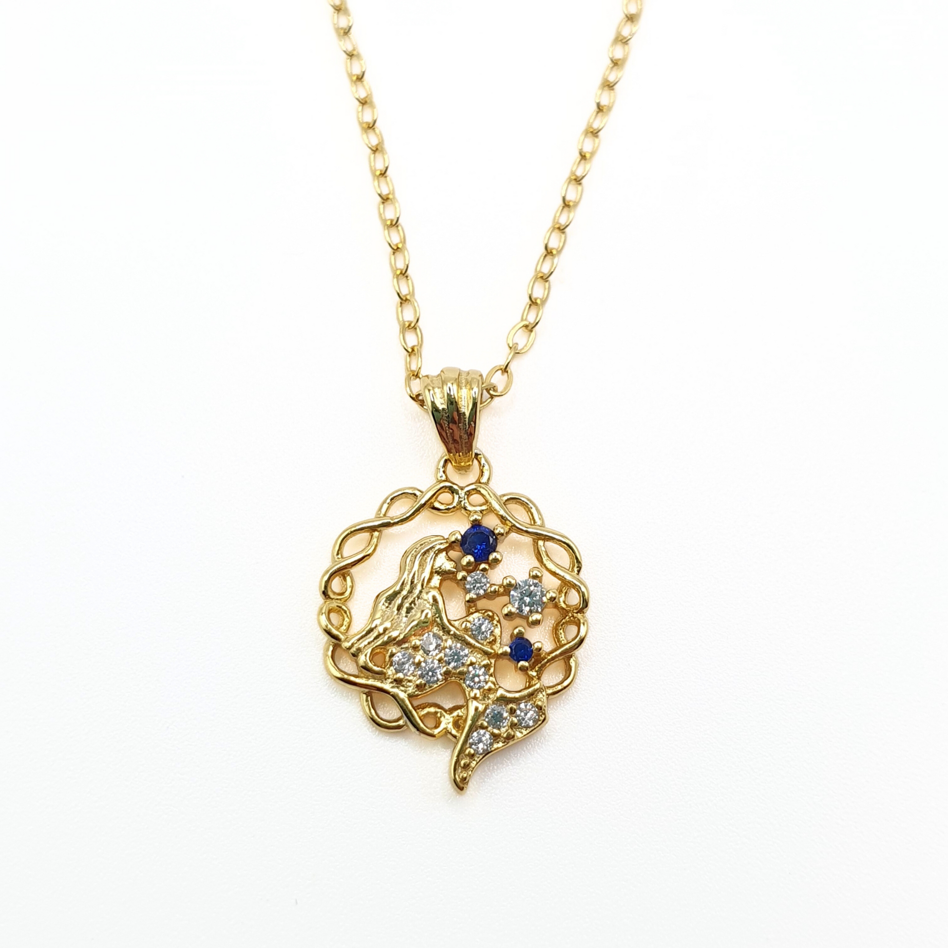 Mermaid Musings Pendant Necklace Cintamani London