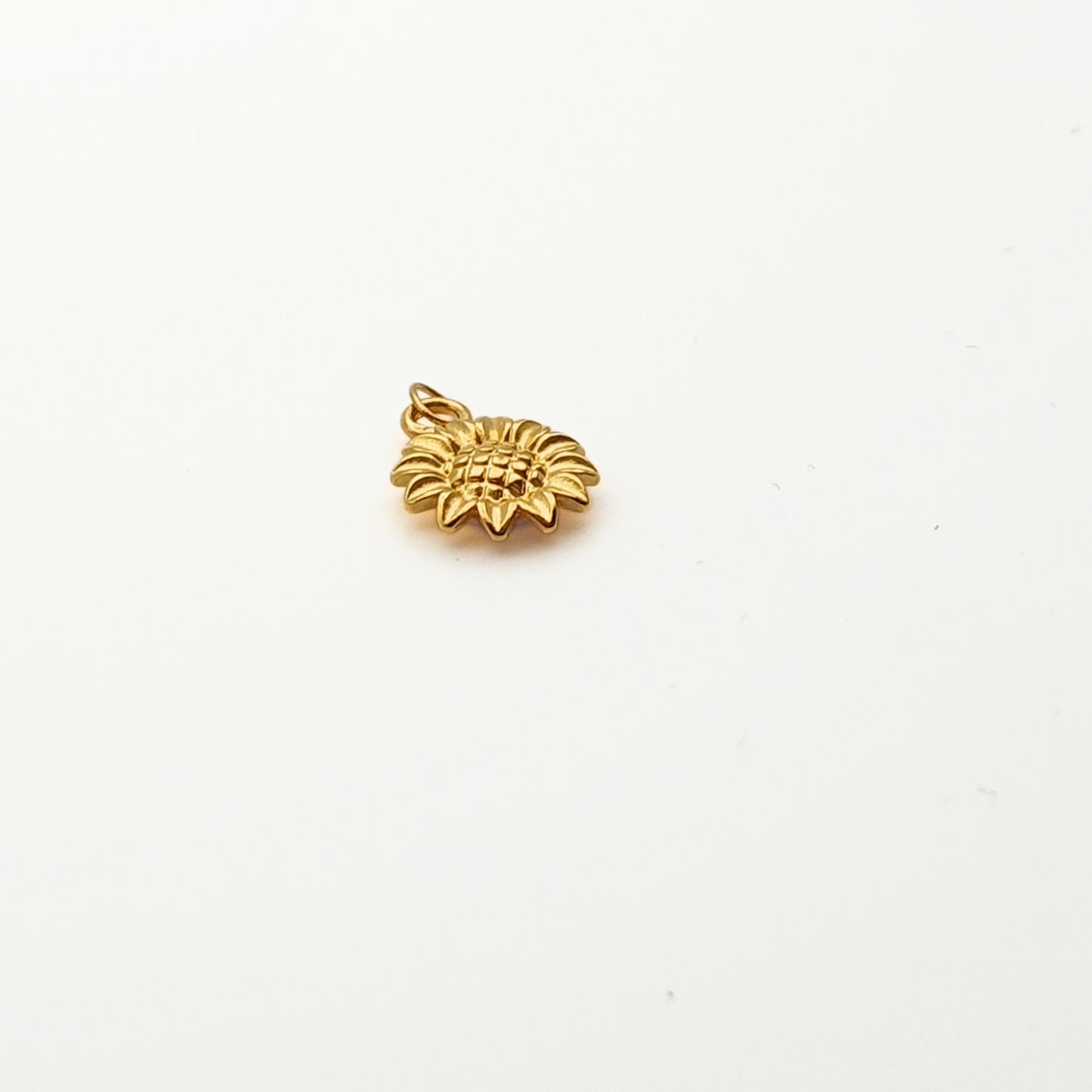 Golden Sunflower Pendant