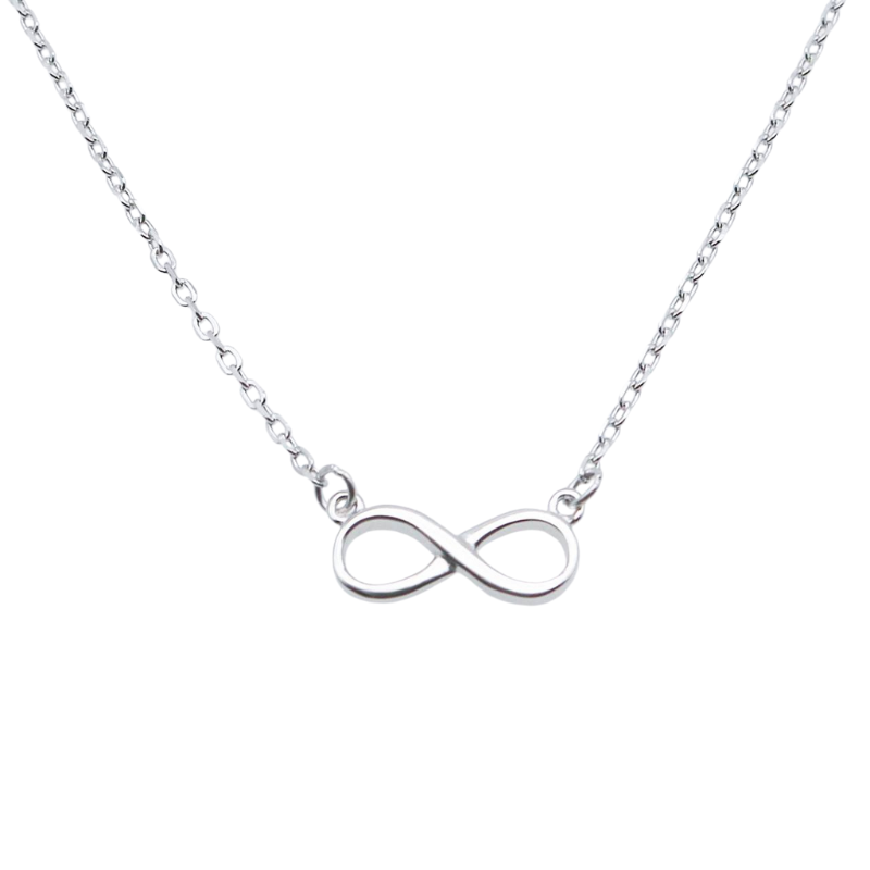 Infinity Necklace Silver