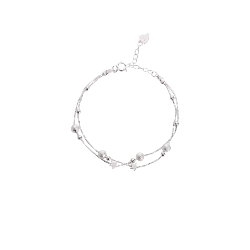 Double Ball and Star Bracelet