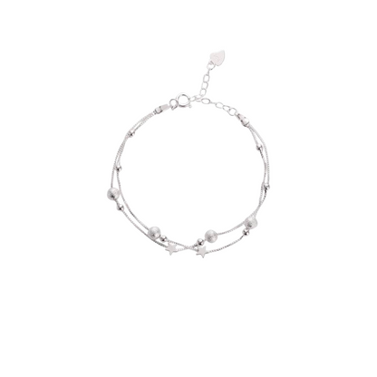 Double Ball and Star Bracelet