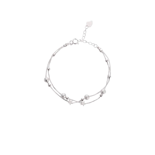 Double Ball and Star Bracelet