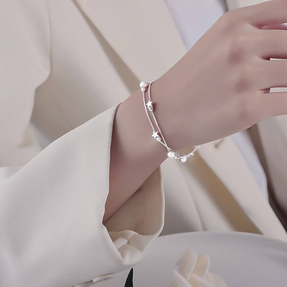 Double Ball and Star Bracelet