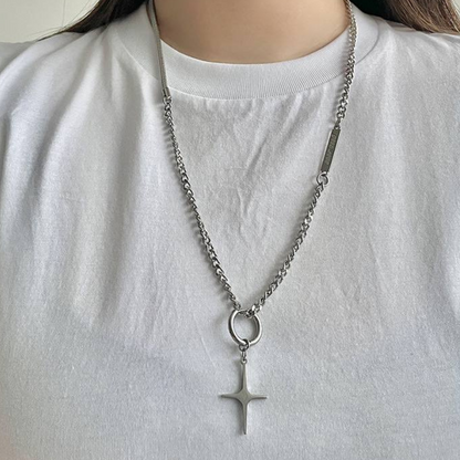 Stainless Steel Cross Necklace