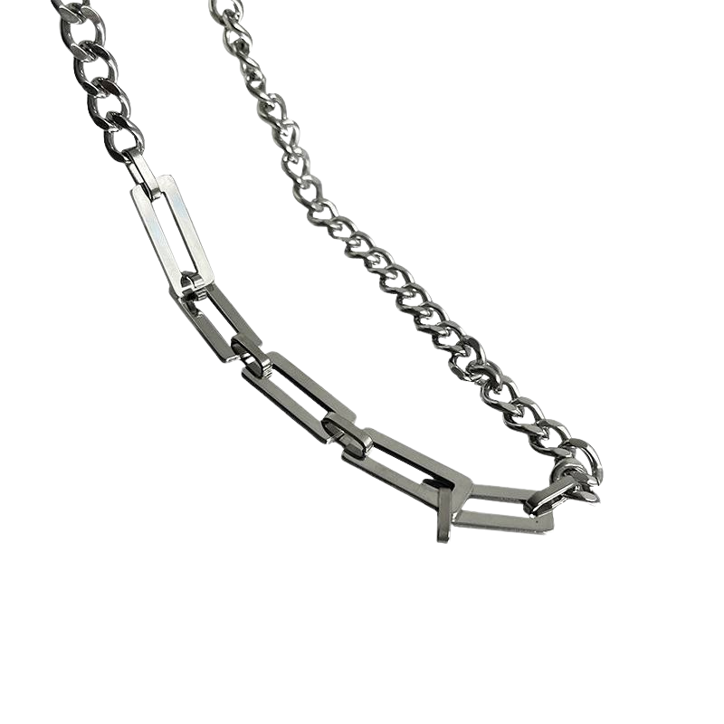 Rock Chick Stainless Steel Varyable Size Necklace