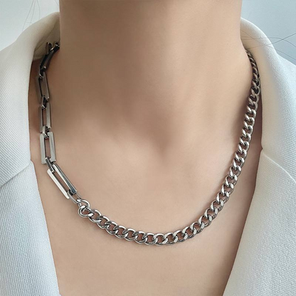 Rock Chick Stainless Steel Varyable Size Necklace