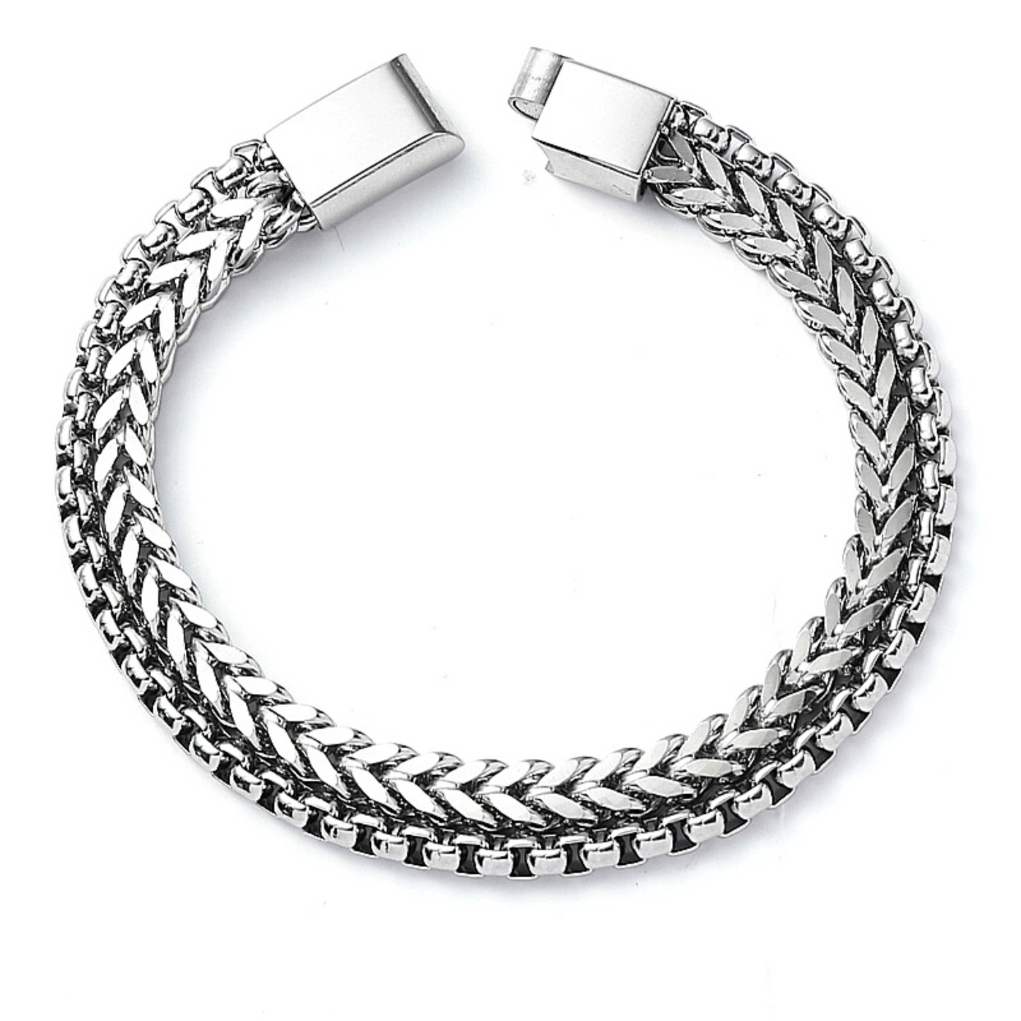 Multi-Chain Franco Box Link Bracelet