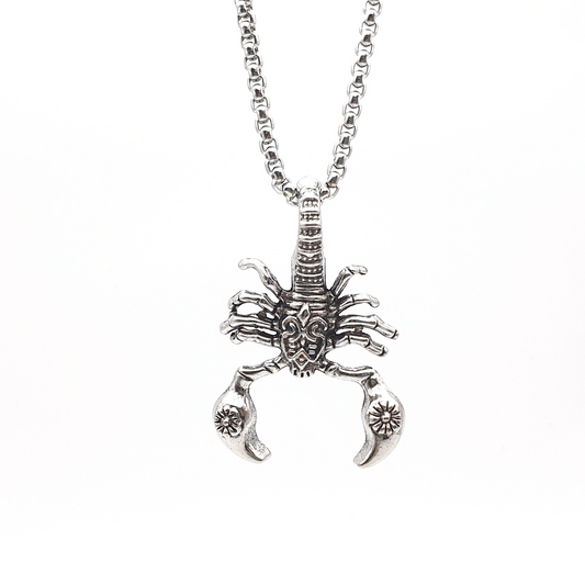 Scorpion Scorpio Pendant Chain Necklace