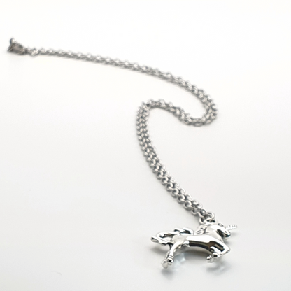 Enchanting Unicorn Pendant Necklace Stainless Steel