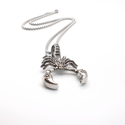 Scorpion Scorpio Pendant Chain Necklace