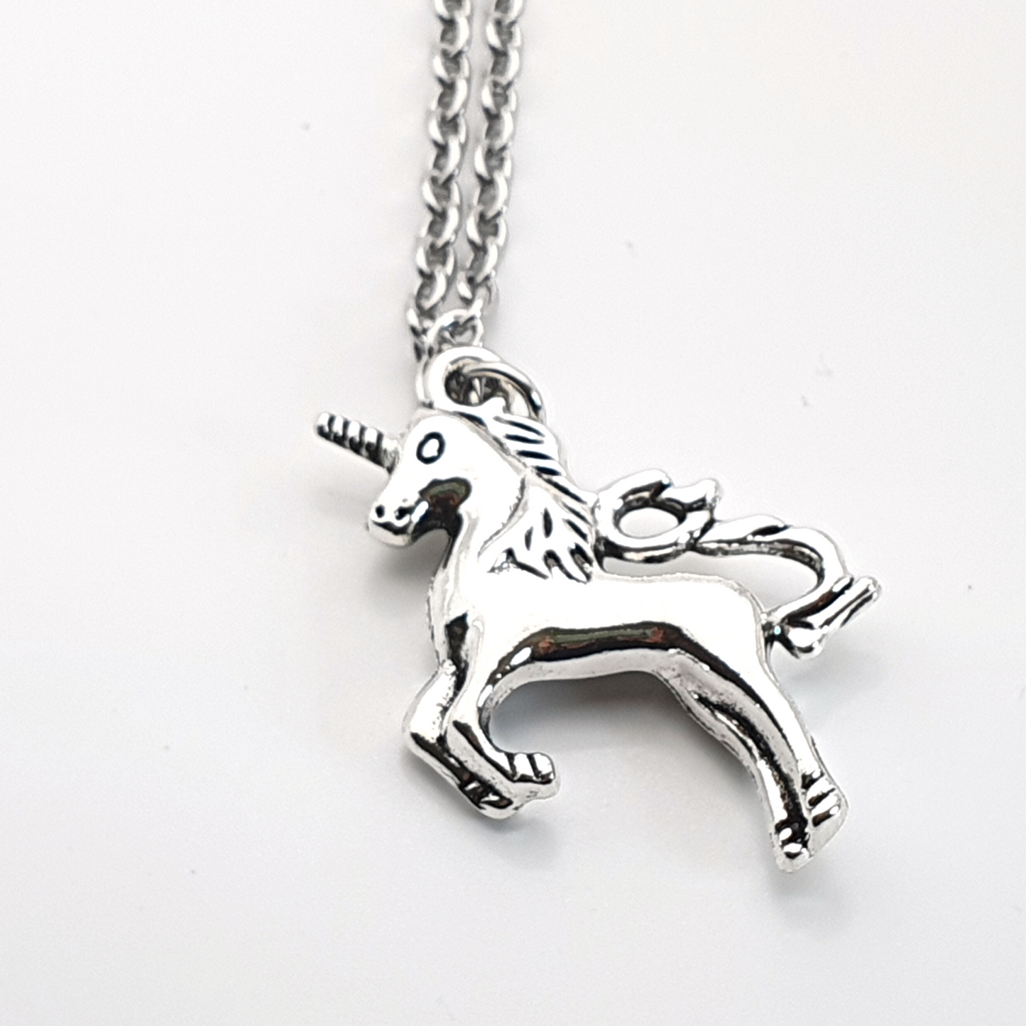 Enchanting Unicorn Pendant Necklace Stainless Steel