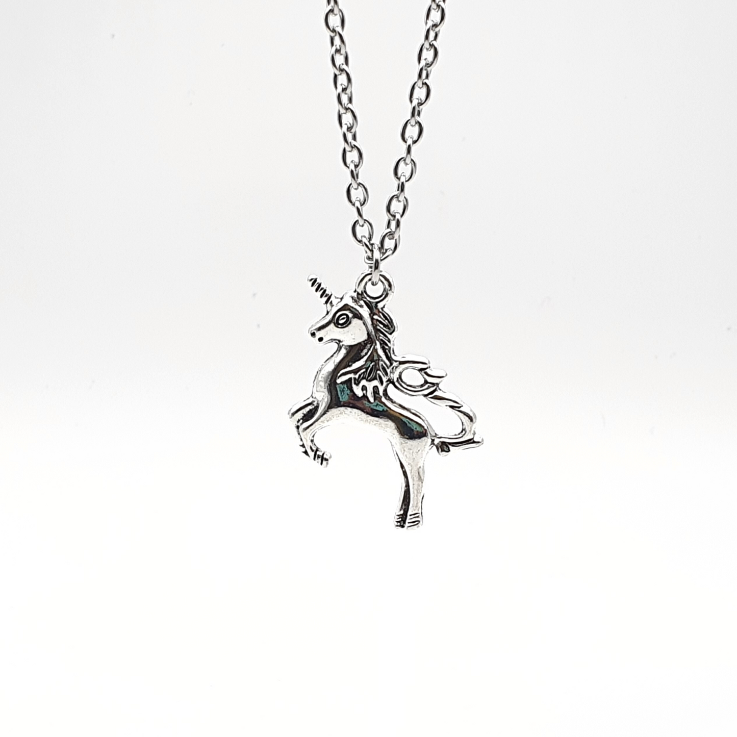 Enchanting Unicorn Pendant Necklace Stainless Steel