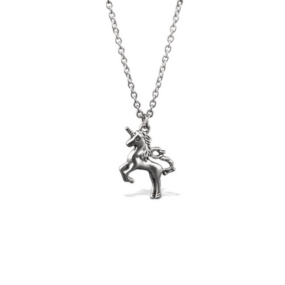 Enchanting Unicorn Pendant Necklace Stainless Steel